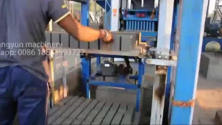 Attrezzatura idraulica per la produzione di blocchi di argilla per materiali da costruzione della serie Qt6